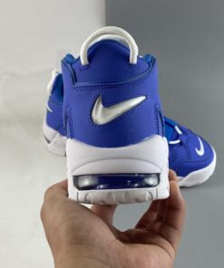 Nike Air More Uptempo Blue White For Sale 4