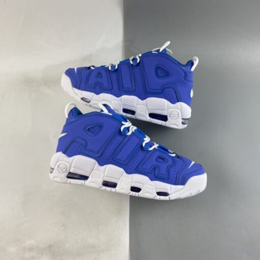 Nike Air More Uptempo Blue White For Sale