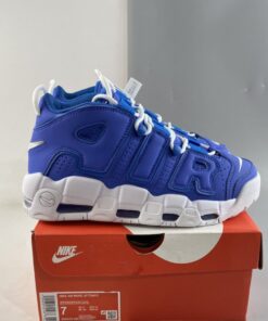 Nike Air More Uptempo Blue White For Sale 7