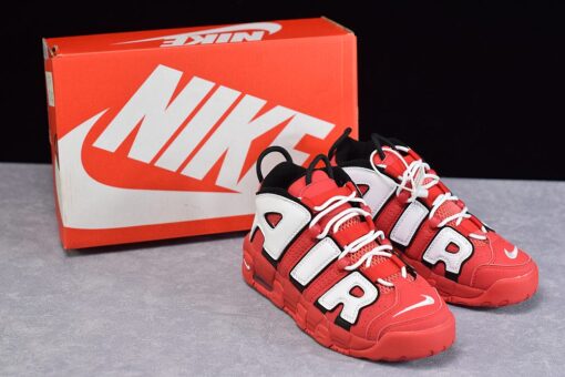 Nike Air More Uptempo Chicago Red White Black CD9402 600 For Sale