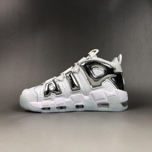 Nike Air More Uptempo Chrome 917593 100 For Sale 1