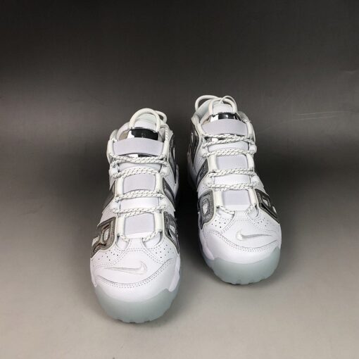 Nike Air More Uptempo Chrome 917593 100 For Sale 6