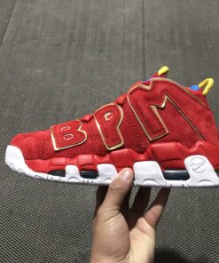 Nike Air More Uptempo Doernbecher Red Suede For Sale 1
