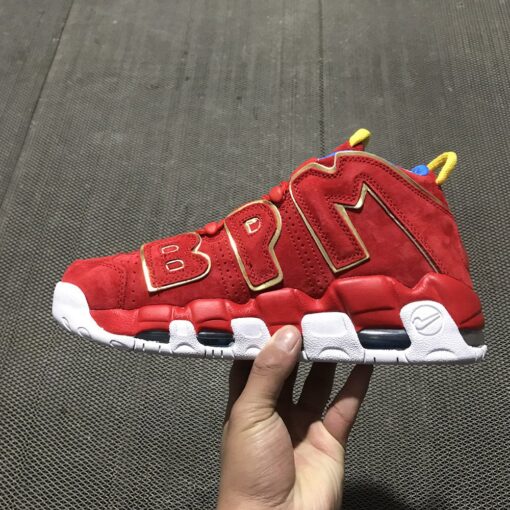 Nike Air More Uptempo Doernbecher Red Suede For Sale 1