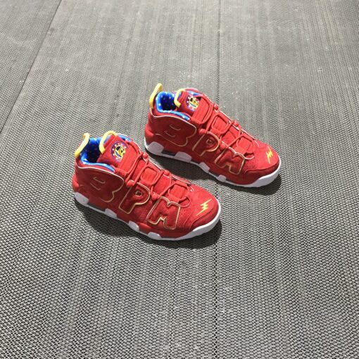 Nike Air More Uptempo Doernbecher Red Suede For Sale 7