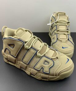 Nike Air More Uptempo Limestone Valerian Blue For Sale 4