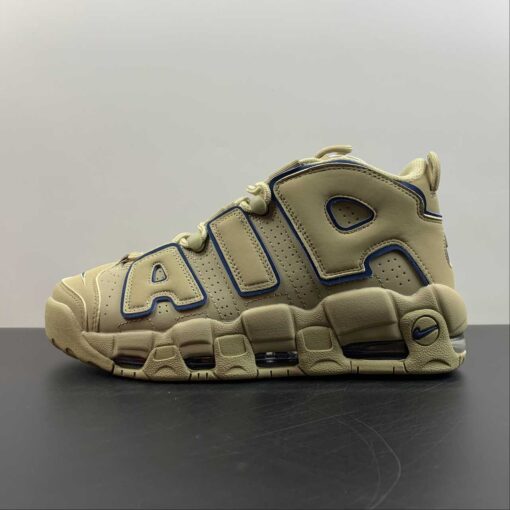 Nike Air More Uptempo Limestone Valerian Blue For Sale