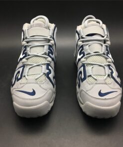 Nike Air More Uptempo NYC Wolf Grey White Midnight Navy 1