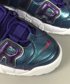 Nike Air More Uptempo Purple Iridescent For Sale 5 scaled