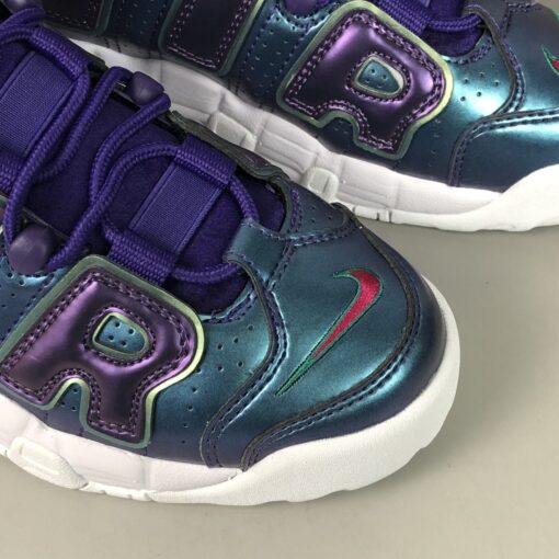 Nike Air More Uptempo Purple Iridescent For Sale 5 scaled