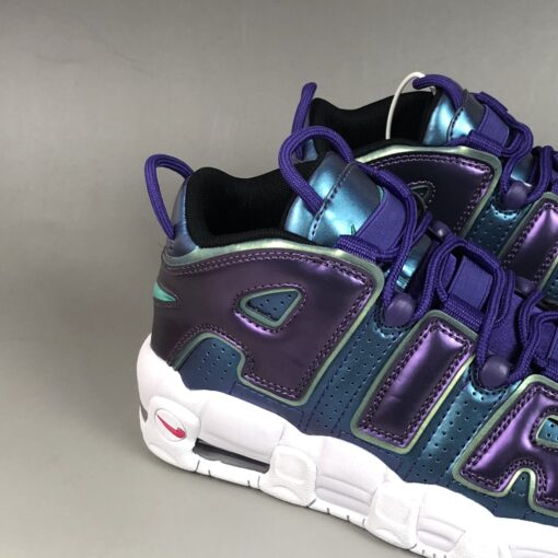 Nike Air More Uptempo Purple Iridescent For Sale 6 scaled