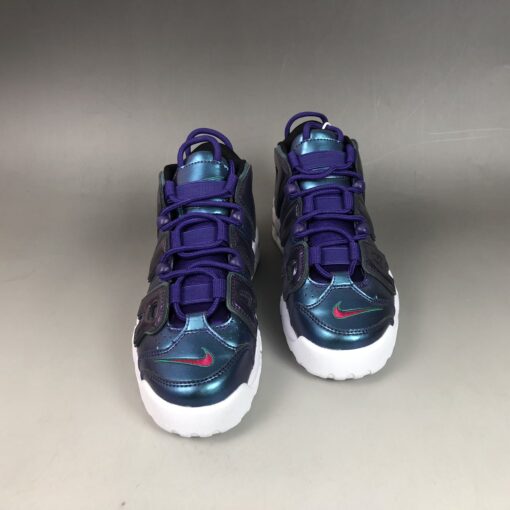 Nike Air More Uptempo Purple Iridescent For Sale 7 scaled