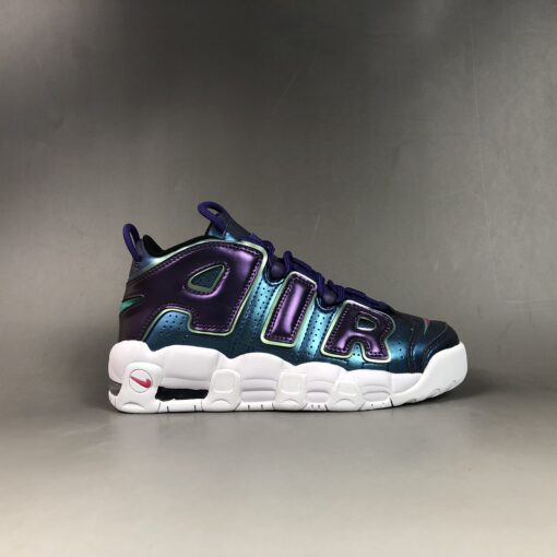 Nike Air More Uptempo Purple Iridescent For Sale scaled