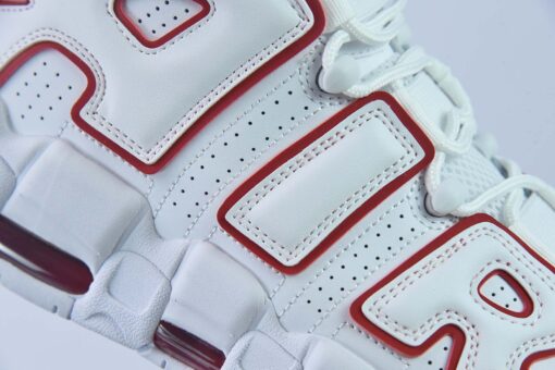Nike Air More Uptempo Renowned Rhythm White Varsity Red 921948 102 For Sale 4