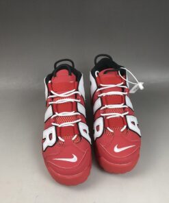 Nike Air More Uptempo University Red White Black 6