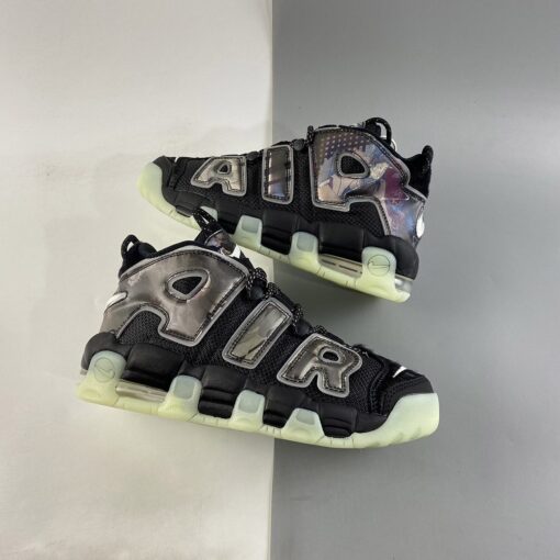 Nike Air More Uptempo Utagawa Kuniyoshi Off Noir Sail Black For Sale