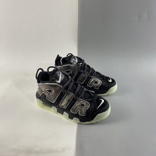 Nike Air More Uptempo Utagawa Kuniyoshi Off Noir Sail Black For Sale 6