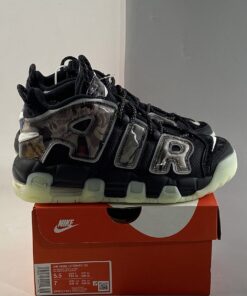 Nike Air More Uptempo Utagawa Kuniyoshi Off Noir Sail Black For Sale 7