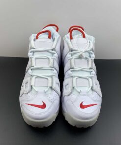 Nike Air More Uptempo White Red Grey For Sale 3