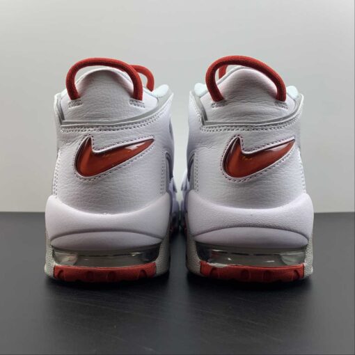 Nike Air More Uptempo White Red Grey For Sale 5