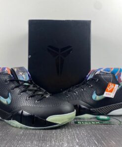 Nike Kobe 1 Prelude 81 Points Black Multi Color Wolf Grey 2