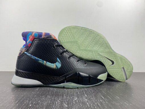 Nike Kobe 1 Prelude 81 Points Black Multi Color Wolf Grey