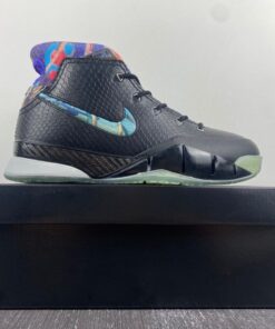 Nike Kobe 1 Prelude 81 Points Black Multi Color Wolf Grey 6