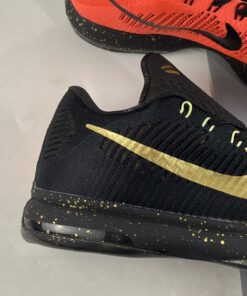 Nike Kobe 10 Elite Low Christmas Black Metallic Gold Bright Crimson For Sale 2