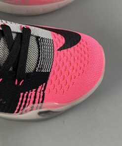 Nike Kobe 10 Elite Mambacurial Black Black Wolf Grey Pink Flash For Sale 3