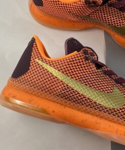 Nike Kobe 10 Silk Merlot Metallic Gold Villain Red Total Orange For Sale 2