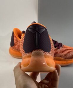 Nike Kobe 10 Silk Merlot Metallic Gold Villain Red Total Orange For Sale 4