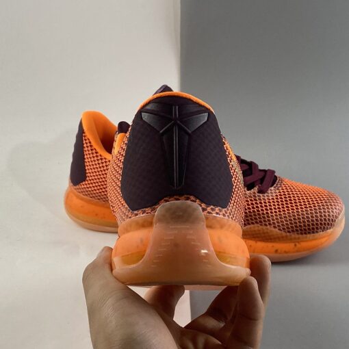 Nike Kobe 10 Silk Merlot Metallic Gold Villain Red Total Orange For Sale 4