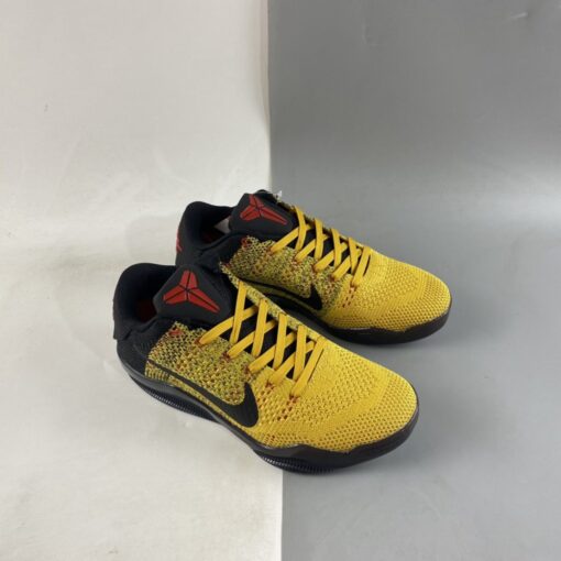 Nike Kobe 11 Bruce Lee University Gold University Red Black For Sale 6