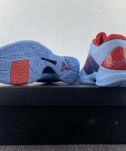 Nike Kobe 5 Protro Blue Silver Red For Sale 4