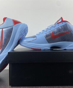 Nike Kobe 5 Protro Blue Silver Red For Sale 5