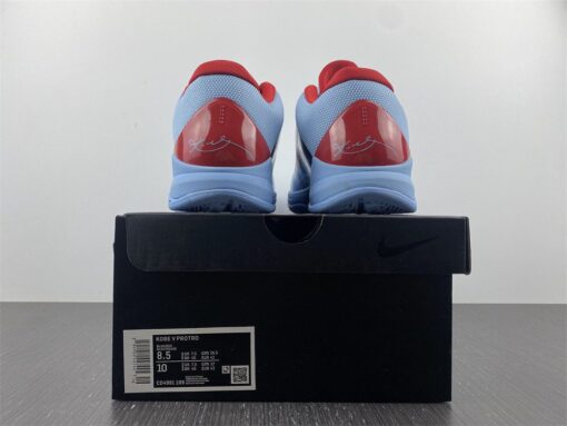 Nike Kobe 5 Protro Blue Silver Red For Sale 6