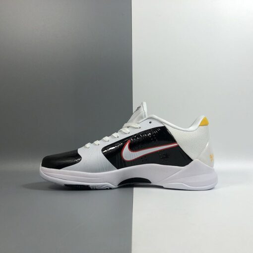 Nike Kobe 5 Protro Bruce Lee White Black Red For Sale 1