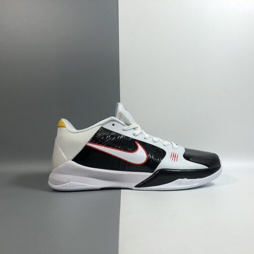 Nike Kobe 5 Protro Bruce Lee White Black Red For Sale