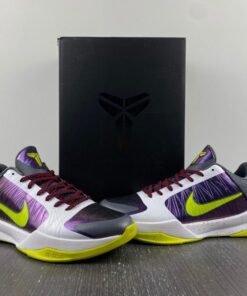 Nike Kobe 5 Protro Chaos Purple Cyber White Black For Sale 3