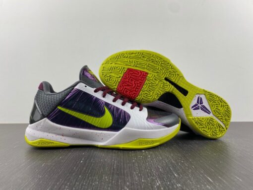 Nike Kobe 5 Protro Chaos Purple Cyber White Black For Sale