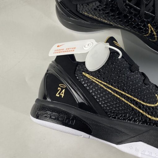 Nike Kobe 6 Protro Black Metallic Gold For Sale 2