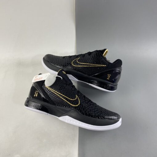 Nike Kobe 6 Protro Black Metallic Gold For Sale