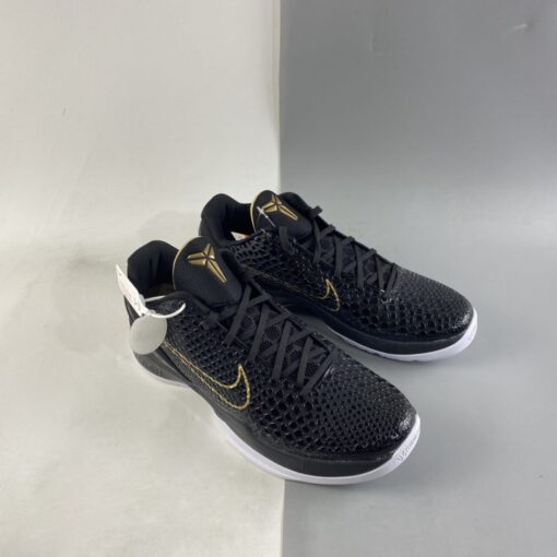 Nike Kobe 6 Protro Black Metallic Gold For Sale 6