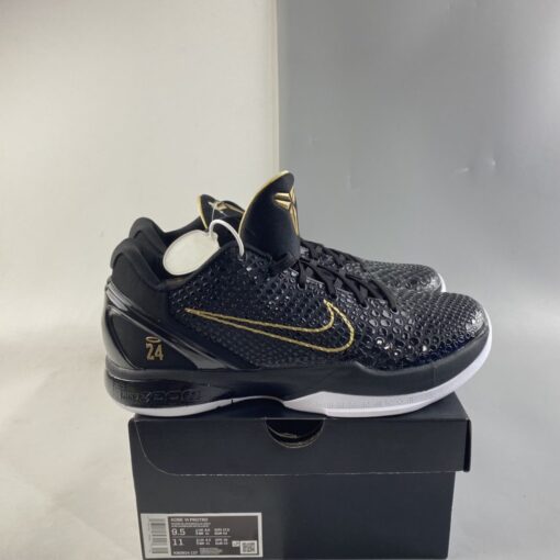 Nike Kobe 6 Protro Black Metallic Gold For Sale 7