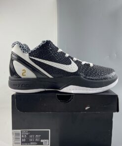 Nike Kobe 6 Protro Mamba Forever Black White Metallic Gold For Sale 7