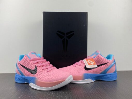 Nike Kobe 6 Protro Pink Blue For Sale 3