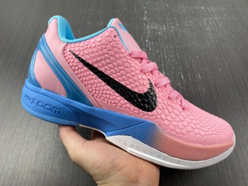 Nike Kobe 6 Protro Pink Blue For Sale 4