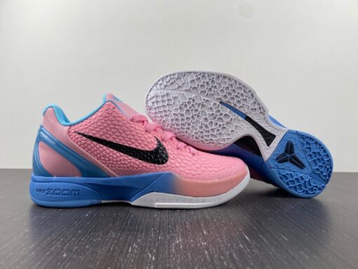 Nike Kobe 6 Protro Pink Blue For Sale