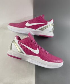 Nike Kobe 6 Protro Think Pink Pinkfire Metallic Silver White 9