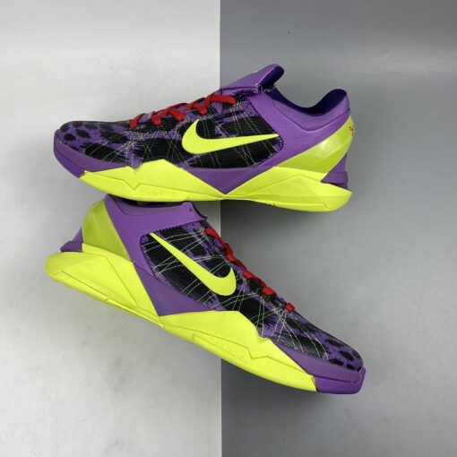 Nike Kobe 7 Supreme Christmas Day Leopard Violet Pop Volt Inc Action Red